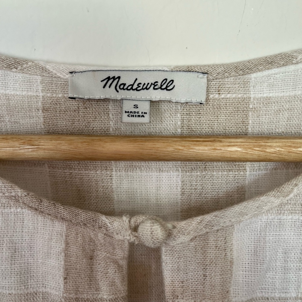 Madewell linen blend dress - Picture 3 of 3
